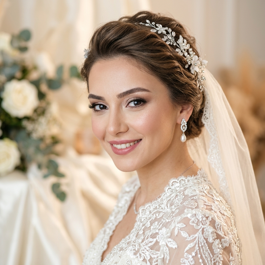 Elit Kuaför Şirinevler Gelin Başı ve Gelin Makyajı